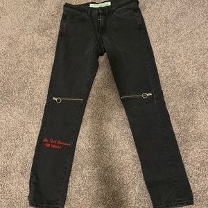 Off-white jeans